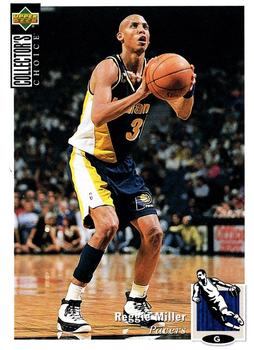 1994-95 Collector's Choice Spanish #31 Reggie Miller Front