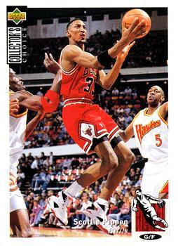 1994-95 Collector's Choice Spanish #33 Scottie Pippen Front