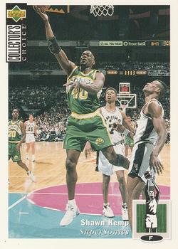 1994-95 Collector's Choice Spanish #140 Shawn Kemp Front