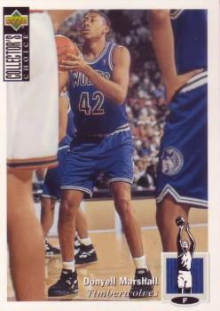 1994-95 Collector's Choice Spanish #313 Donyell Marshall Front
