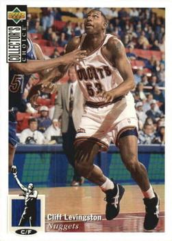 1994-95 Collector's Choice Spanish #371 Cliff Levingston Front