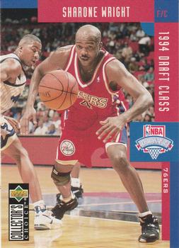 1994-95 Collector's Choice Spanish #411 Sharone Wright Front