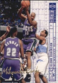 1994-95 Collector's Choice French - Gold Signature #386 Glenn Robinson Front