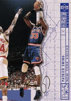 1994-95 Collector's Choice French - Gold Signature #389 Patrick Ewing Front