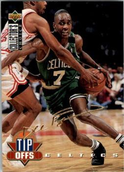 1994-95 Collector's Choice French - Gold Signature #167 Dee Brown Front