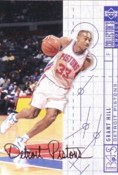 1994-95 Collector's Choice Spanish - Gold Signature #379 Grant Hill Front