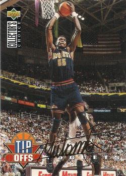 1994-95 Collector's Choice Spanish - Gold Signature #172 Dikembe Mutombo Front