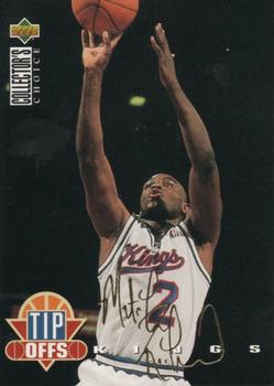 1994-95 Collector's Choice Spanish - Gold Signature #188 Mitch Richmond Front