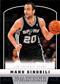 2012-13 Panini #109 Manu Ginobili Front