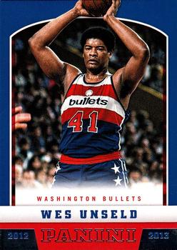 2012-13 Panini #199 Wes Unseld Front