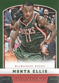 2012-13 Panini #124 Monta Ellis Front