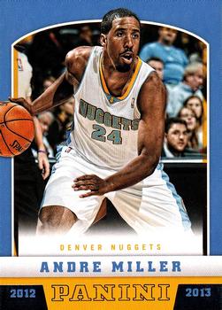 2012-13 Panini #7 Andre Miller Front