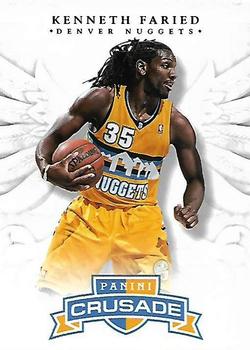 2012-13 Panini Crusade #96 Kenneth Faried Front