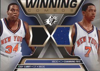 2006-07 SPx - Winning Combos #WC-CF Eddy Curry / Channing Frye Front