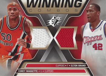 2006-07 SPx - Winning Combos #WC-MB Corey Maggette / Elton Brand Front