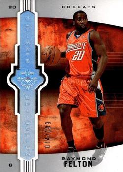 2007-08 Upper Deck Ultimate Collection #100 Raymond Felton Front