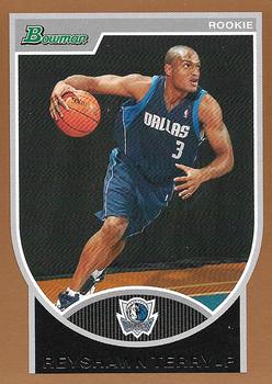 2007-08 Bowman - Bronze #143 Reyshawn Terry Front