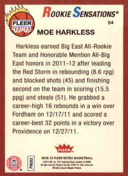 2012-13 Fleer Retro #54 Moe Harkless Back