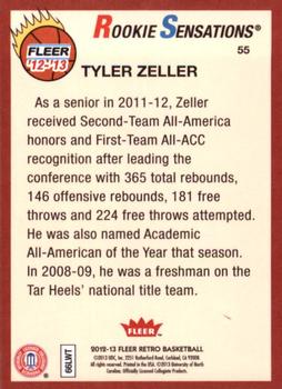 2012-13 Fleer Retro #55 Tyler Zeller Back
