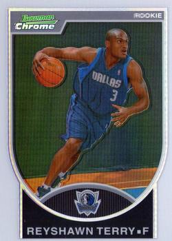 2007-08 Bowman - Chrome Refractor #143 Reyshawn Terry Front