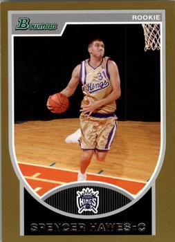 2007-08 Bowman - Gold #127 Spencer Hawes Front