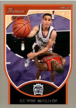 2007-08 Bowman - Silver #38 Kevin Martin Front