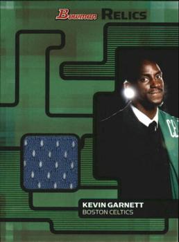 2007-08 Bowman - Relics #BR-KG Kevin Garnett Front