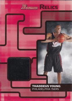 2007-08 Bowman - Relics #BR-TY Thaddeus Young Front