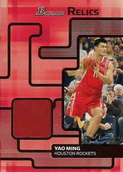 2007-08 Bowman - Relics #BR-YM Yao Ming Front