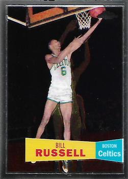 2007-08 Topps Chrome - 1957-58 Variations #6 Bill Russell Front