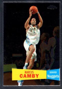 2007-08 Topps Chrome - 1957-58 Variations #90 Marcus Camby Front