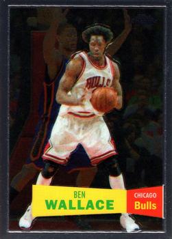 2007-08 Topps Chrome - 1957-58 Variations #103 Ben Wallace Front