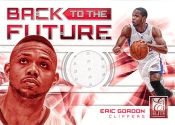 2012-13 Panini Elite - Back to the Future Materials #17 Eric Gordon Front