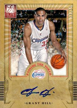 2012-13 Panini Elite - Passing the Torch Autographs #15 Grant Hill / Kyrie Irving Front