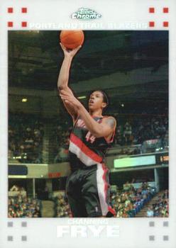 2007-08 Topps Chrome - Refractors White #67 Channing Frye Front
