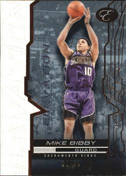 2007-08 Bowman Elevation - Blue #27 Mike Bibby Front