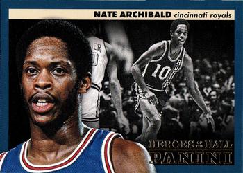 2012-13 Panini - Heroes of the Hall #8 Nate Archibald Front