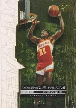 2007-08 Bowman Elevation - Green #49 Dominique Wilkins Front