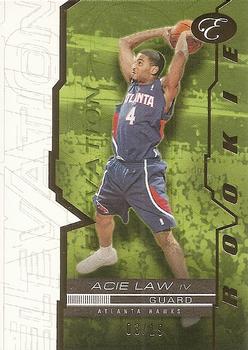 2007-08 Bowman Elevation - Green #55 Acie Law IV Front