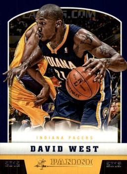 2012-13 Panini - Gold Knight #42 David West Front