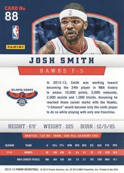 2012-13 Panini - Gold Knight #88 Josh Smith Back