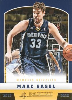 2012-13 Panini - Gold Knight #110 Marc Gasol Front