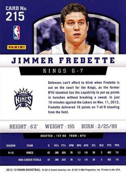 2012-13 Panini - Gold Knight #215 Jimmer Fredette Back