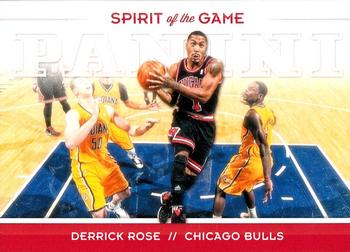 2012-13 Panini - Spirit of the Game #19 Derrick Rose Front