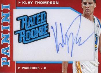 2012-13 Panini - Rated Rookie Signatures #51 Klay Thompson Front