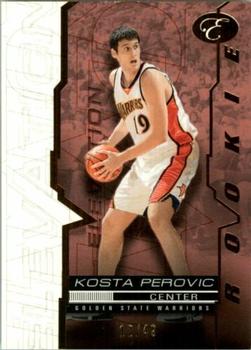 2007-08 Bowman Elevation - Red #80 Kosta Perovic Front