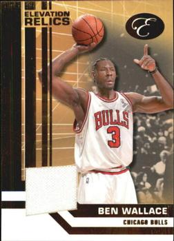 2007-08 Bowman Elevation - Relics #ER-BW Ben Wallace Front