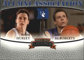 2007-08 Press Pass Legends - Alumni Association #2 Bobby Hurley / Josh McRoberts Front