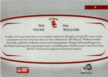 2007-08 Press Pass Legends - Alumni Association #9 Nick Young / Gus Williams Back