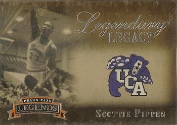 2007-08 Press Pass Legends - Legendary Legacy #2 Scottie Pippen Front